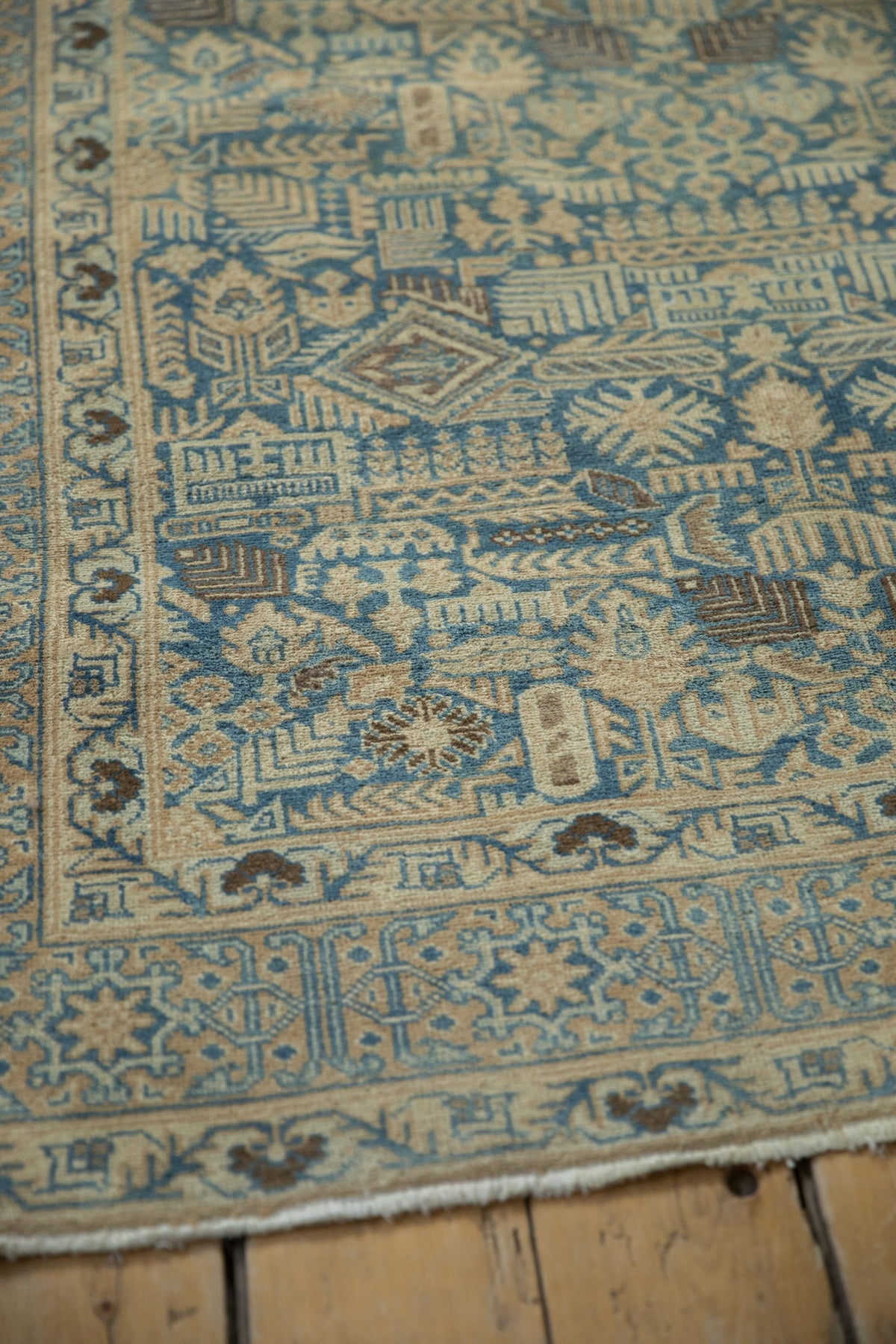 4.5x6.5 Vintage Distressed Tabriz Rug
