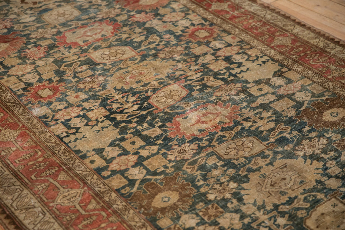5.5x11 Antique Fine Distressed Bijar Rug Runner