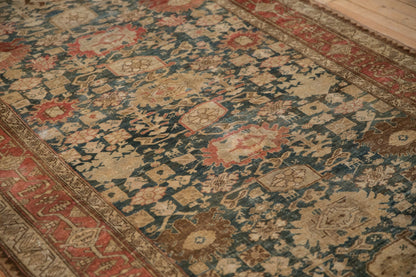 5.5x11 Antique Fine Distressed Bijar Rug Runner