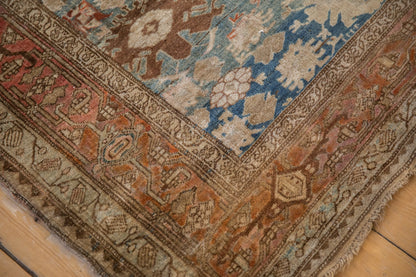 5.5x11 Antique Fine Distressed Bijar Rug Runner