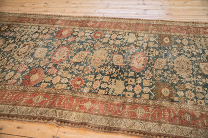 5.5x11 Antique Fine Distressed Bijar Rug Runner