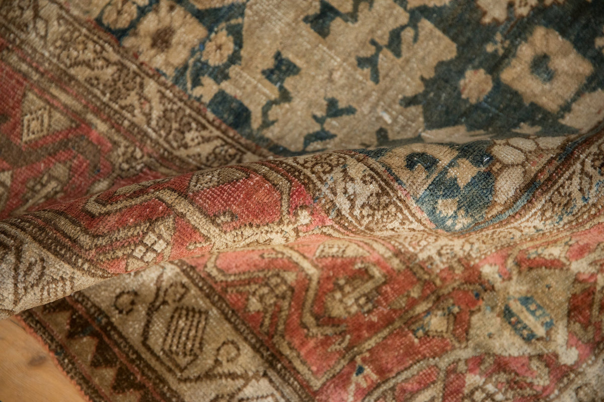 5.5x11 Antique Fine Distressed Bijar Rug Runner