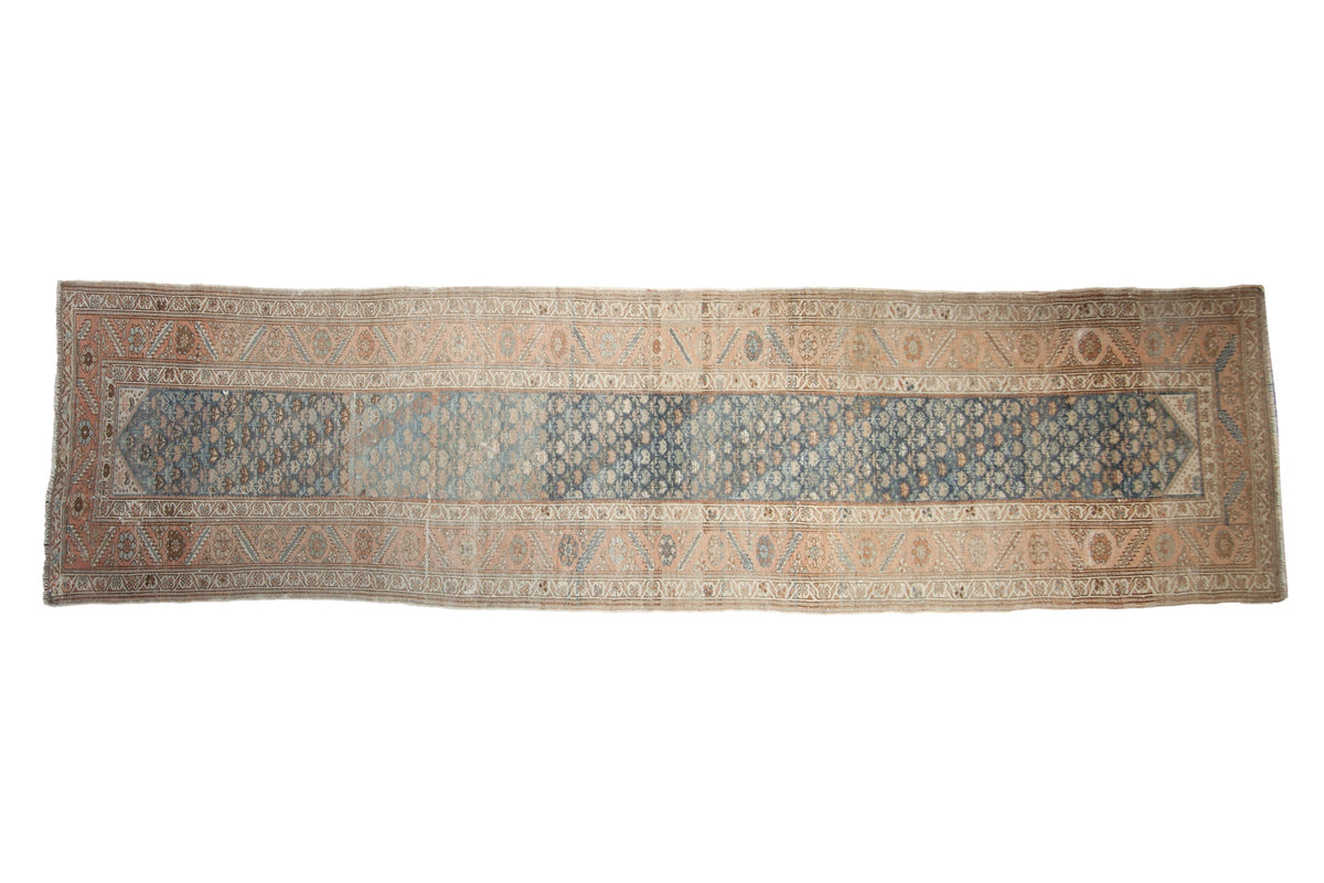 3x12.5 Vintage Distressed Malayer Rug Runner