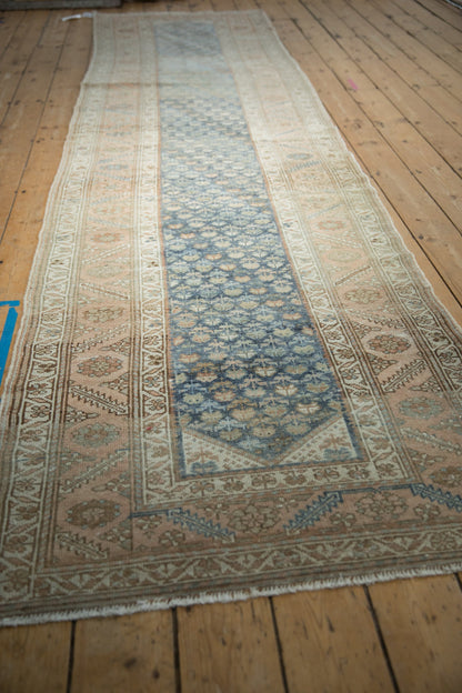 3x12.5 Vintage Distressed Malayer Rug Runner