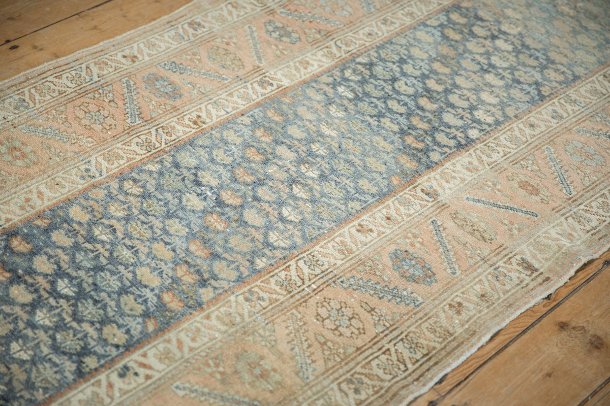 3x12.5 Vintage Distressed Malayer Rug Runner