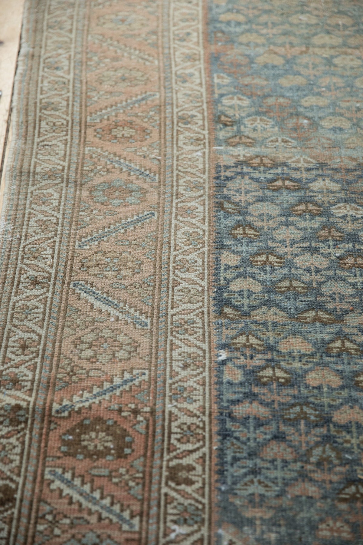 3x12.5 Vintage Distressed Malayer Rug Runner