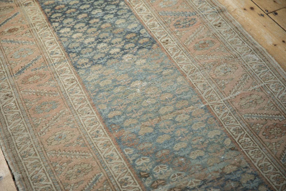 3x12.5 Vintage Distressed Malayer Rug Runner