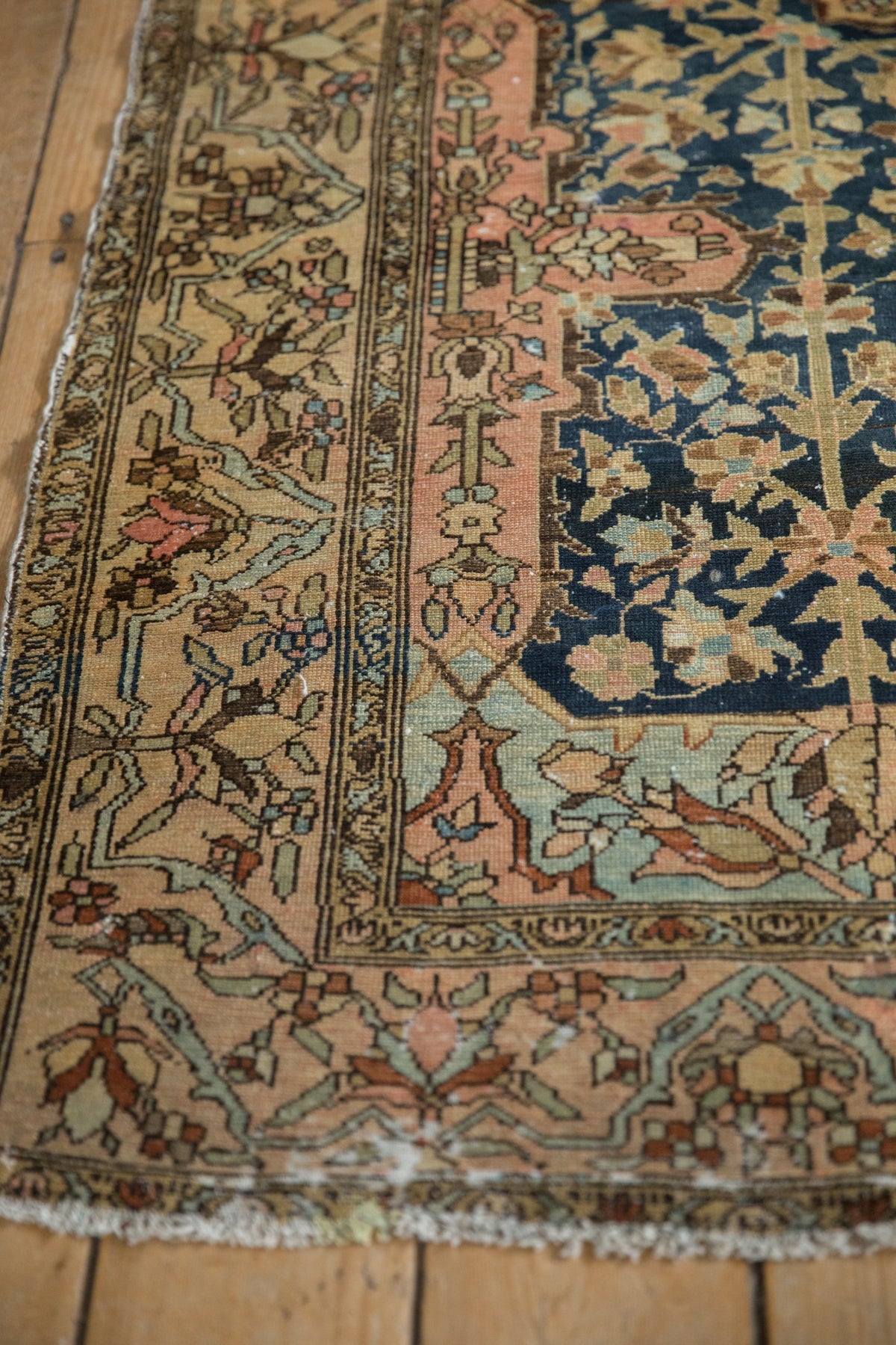 4.5x6 Antique Fine Tea Washed Malayer Rug