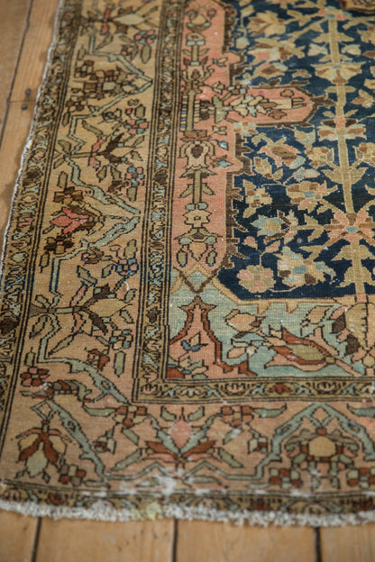4.5x6 Antique Fine Tea Washed Malayer Rug
