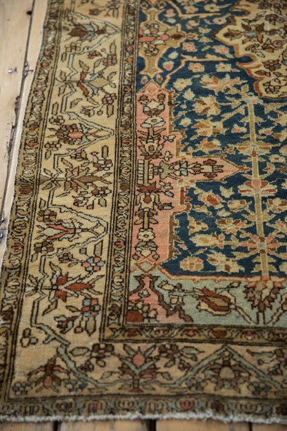 4.5x6 Antique Fine Tea Washed Malayer Rug