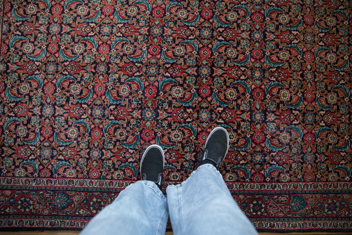 4.5x7 Vintage Sarouk Rug