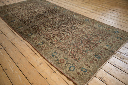 4.5x10 Antique Tea Washed Malayer Rug Runner