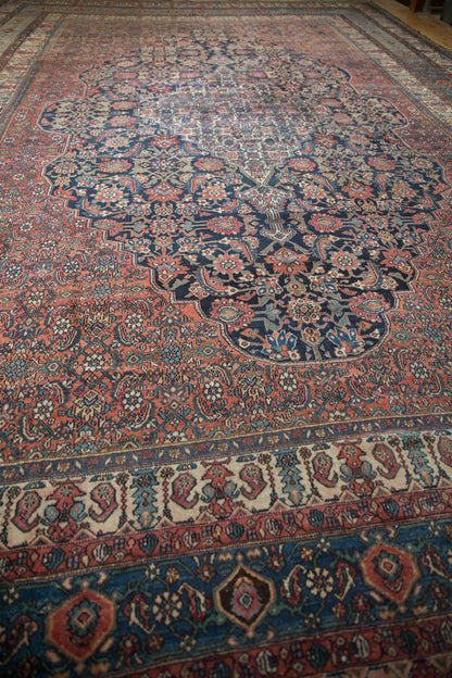 11.5x17 Vintage Bibikabad Carpet