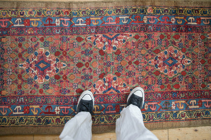 3x12.5 Antique Camel Hair Serab Rug Runner