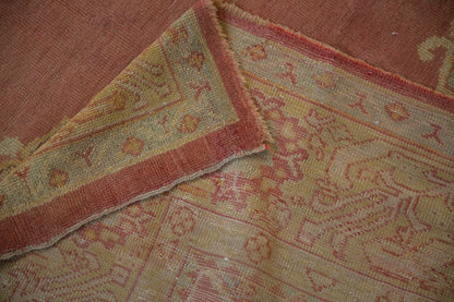 8.5x11.5 Vintage Distressed Oushak Carpet