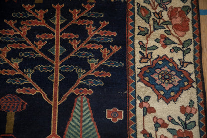 5.5x13 Vintage Baktiari Rug Runner
