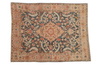 4.5x6 Vintage Distressed Tabriz Rug