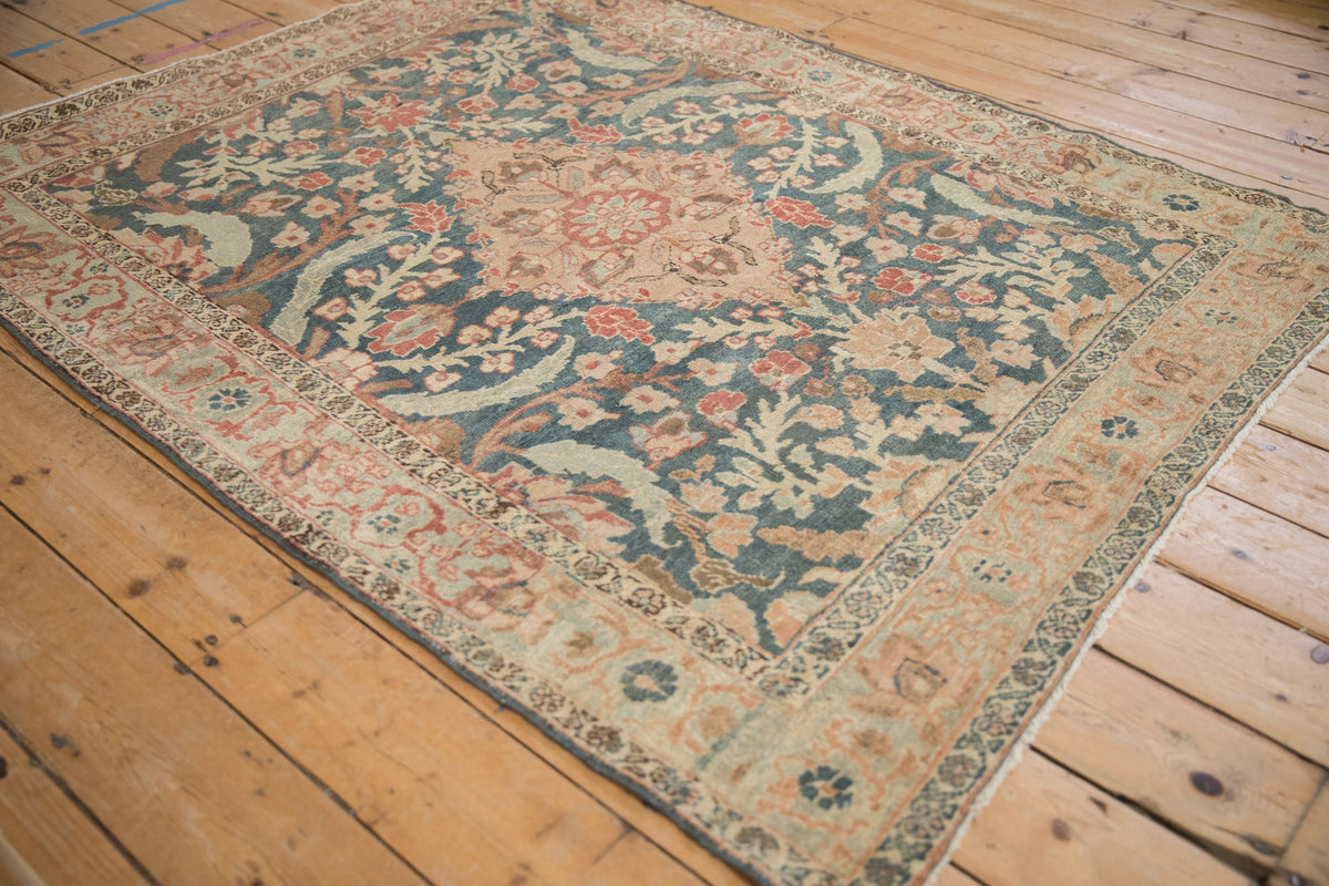 4.5x6 Vintage Distressed Tabriz Rug