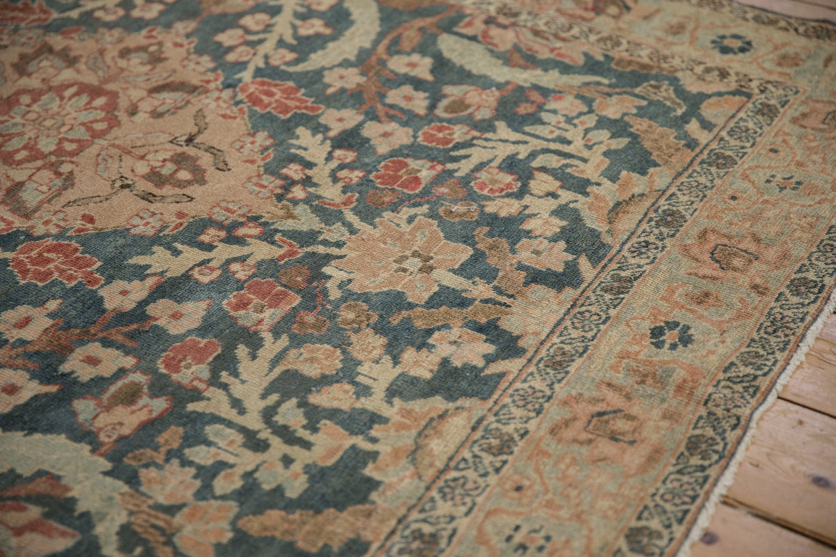 4.5x6 Vintage Distressed Tabriz Rug
