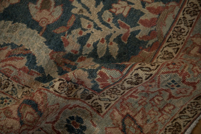 4.5x6 Vintage Distressed Tabriz Rug