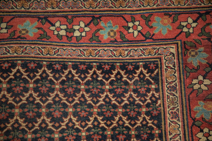 3.5x15 Antique Bijar Rug Runner