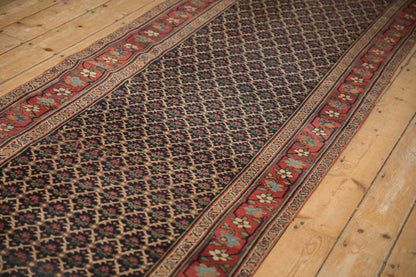 3.5x15 Antique Bijar Rug Runner