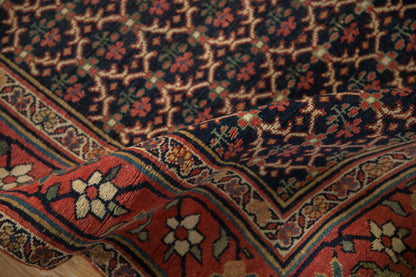 3.5x15 Antique Bijar Rug Runner