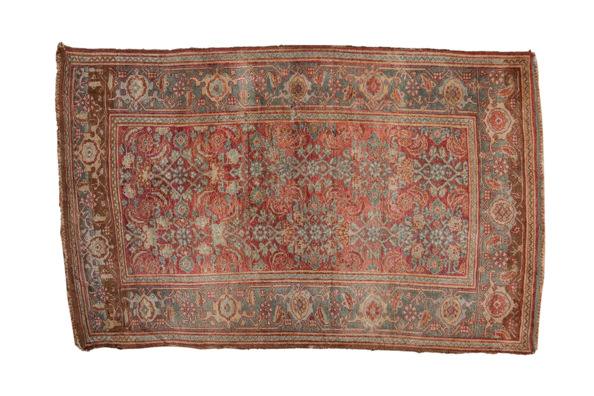 3.5x5.5 Vintage Distressed Bijar Rug