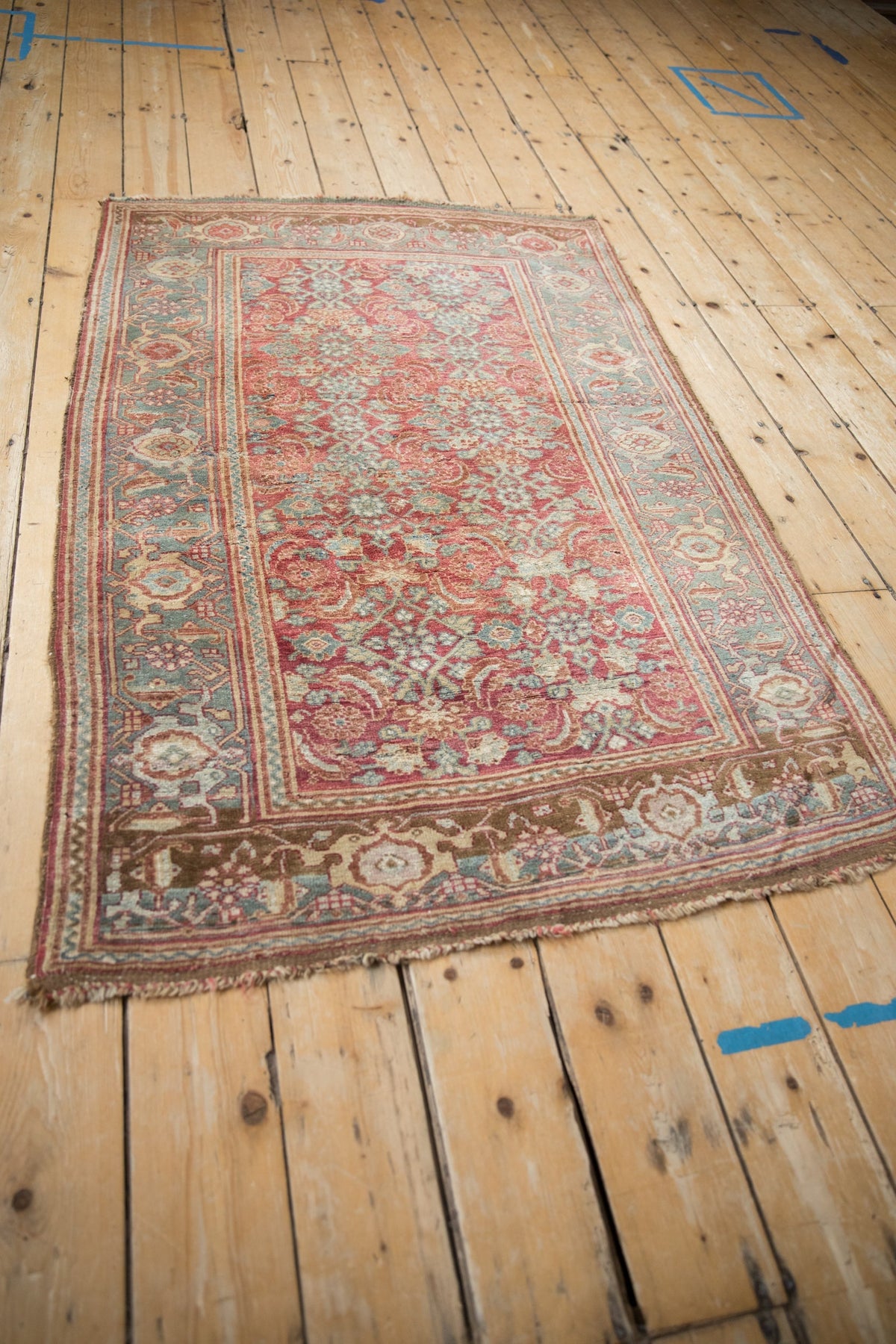 3.5x5.5 Vintage Distressed Bijar Rug