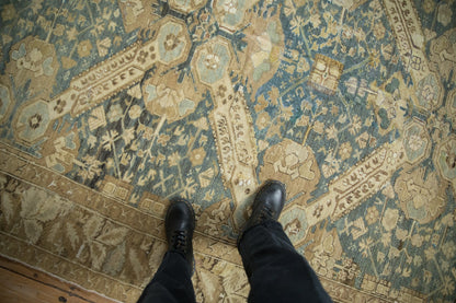 7x13 Vintage Distressed Kurdish Carpet