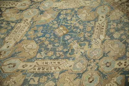 7x13 Vintage Distressed Kurdish Carpet