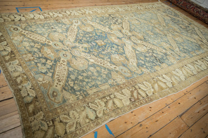 7x13 Vintage Distressed Kurdish Carpet