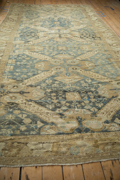 7x13 Vintage Distressed Kurdish Carpet