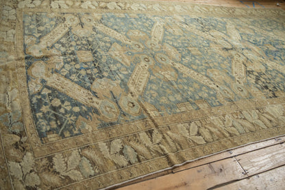 7x13 Vintage Distressed Kurdish Carpet