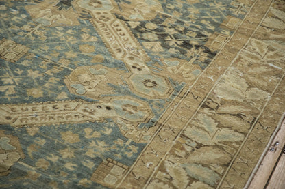 7x13 Vintage Distressed Kurdish Carpet