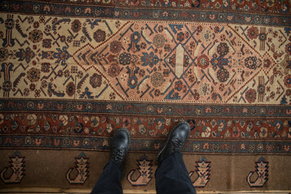 4.5x12 Antique Serab Rug Runner