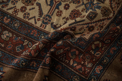 4.5x12 Antique Serab Rug Runner