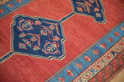 3.5x10 Antique Bakshaish Rug Runner