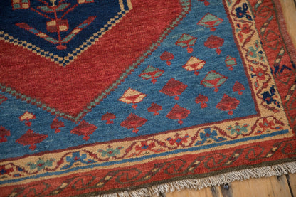 3.5x10 Antique Bakshaish Rug Runner