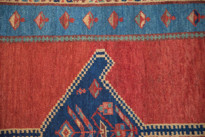 3.5x10 Antique Bakshaish Rug Runner