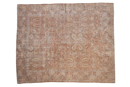 7x8.5 Antique Distressed Sultanabad Carpet