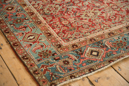 4.5x6 Antique Heriz Rug