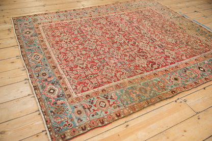 4.5x6 Antique Heriz Rug