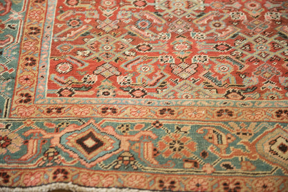 4.5x6 Antique Heriz Rug