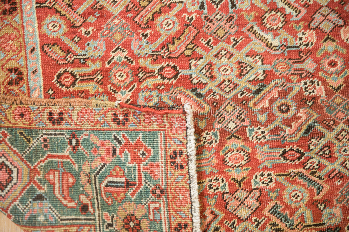 4.5x6 Antique Heriz Rug