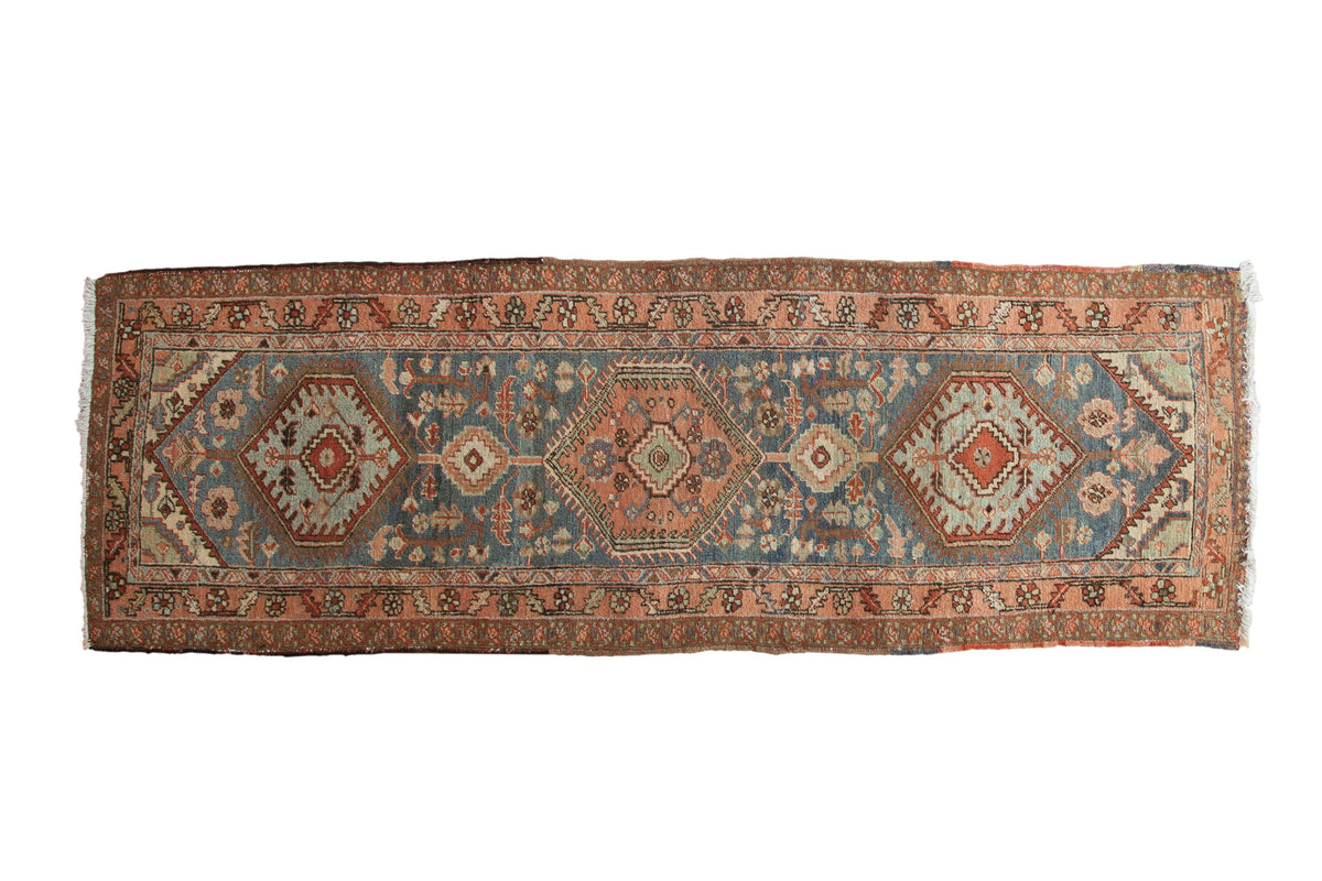 3x9 Vintage Heriz Rug Runner