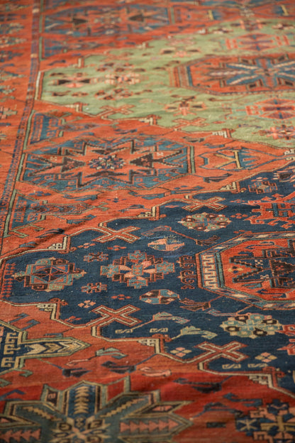 8.5x10.5 Antique Soumac Design Carpet