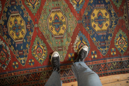 4.5x6.5 Antique Caucasian Soumac Rug