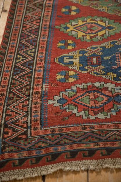 4.5x6.5 Antique Caucasian Soumac Rug