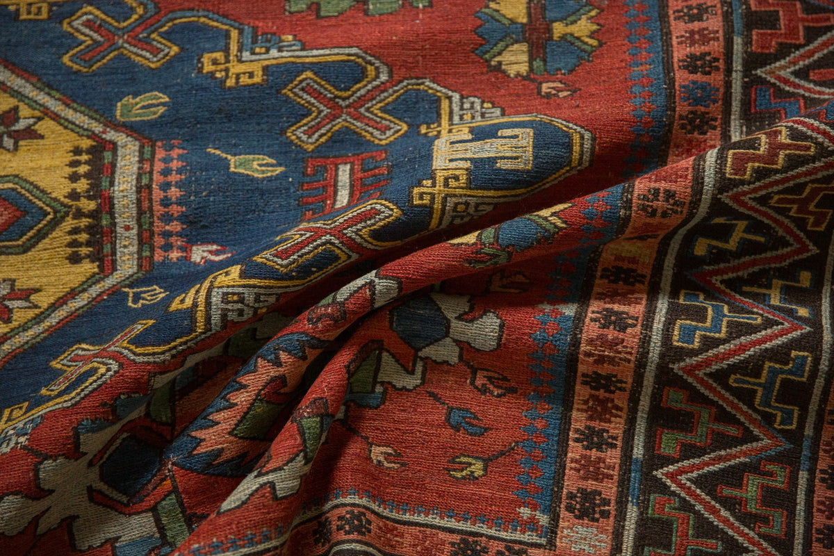 4.5x6.5 Antique Caucasian Soumac Rug